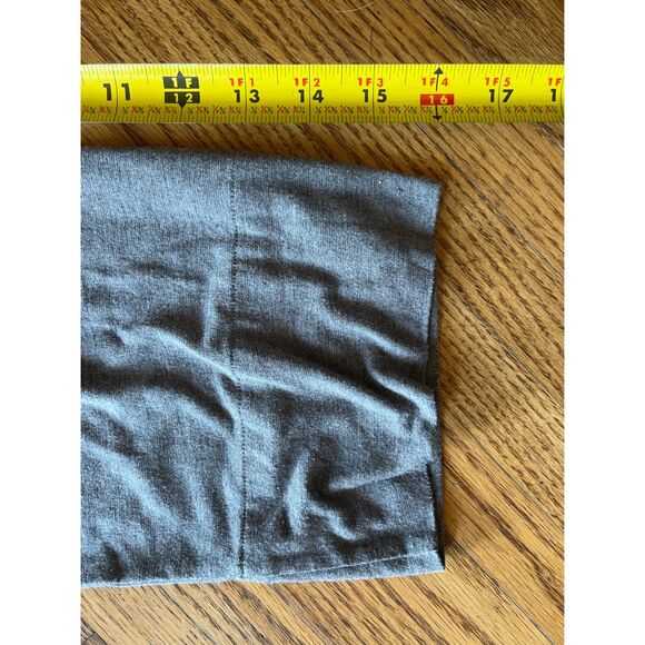 Natori Gray Cotton Rayon Slip Shift Wrap Maxi Robe Dress   Women's Size Medium - Picture 10 of 10